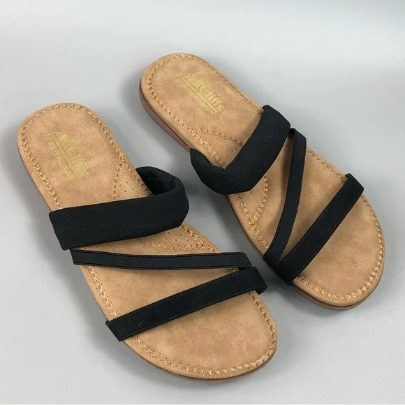Cliffs by White Mountain Farris Women’s Slide Sandals Size 8.5M - Picture 2 of 9